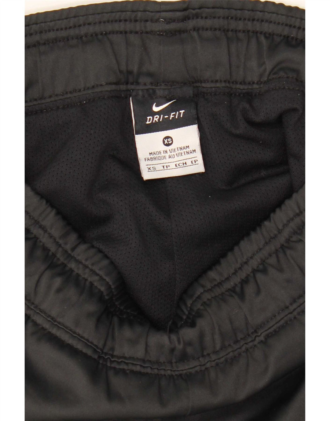 Nike Dame Dri Fit træningsdragt Bukser UK 6 XS Sort Polyester