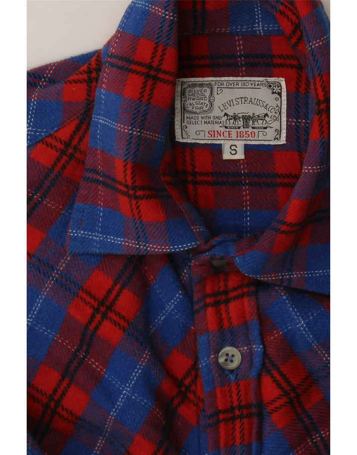 Levi's Flanelskjorte til mænd Lille flerfarvet ternet