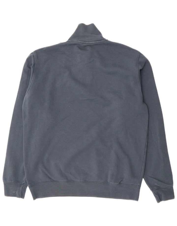 Adidas Sweatshirt med lynlås til mænd mellem grå bomuld