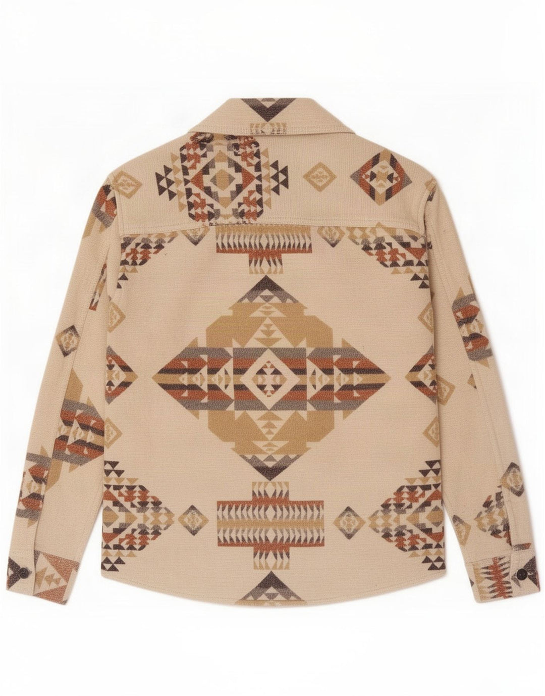 Zara Herreskjorte Lille Beige Geometrisk