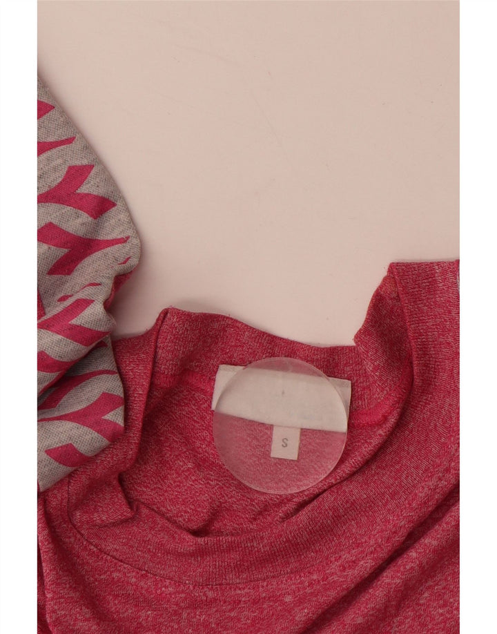 DIADORA Kvinder Oversized grafisk 2-delt sæt UK 10 Lille rødt bomuld