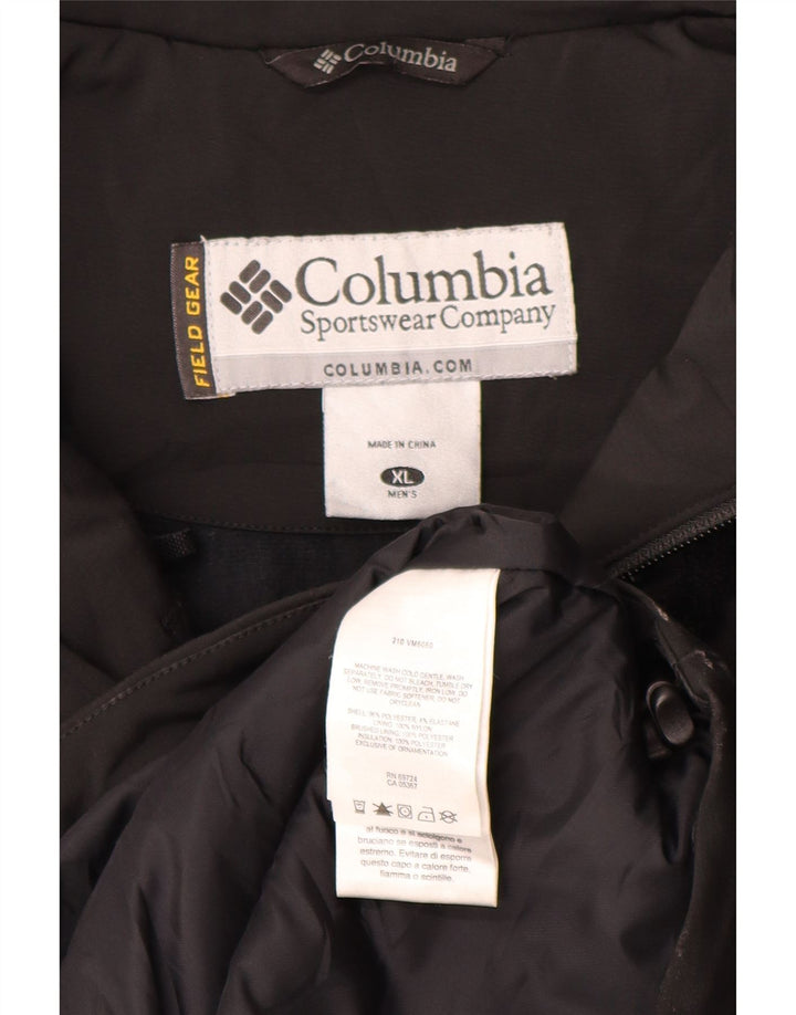Columbia Herre Windbreaker Jacket UK 42 XL Sort Polyester