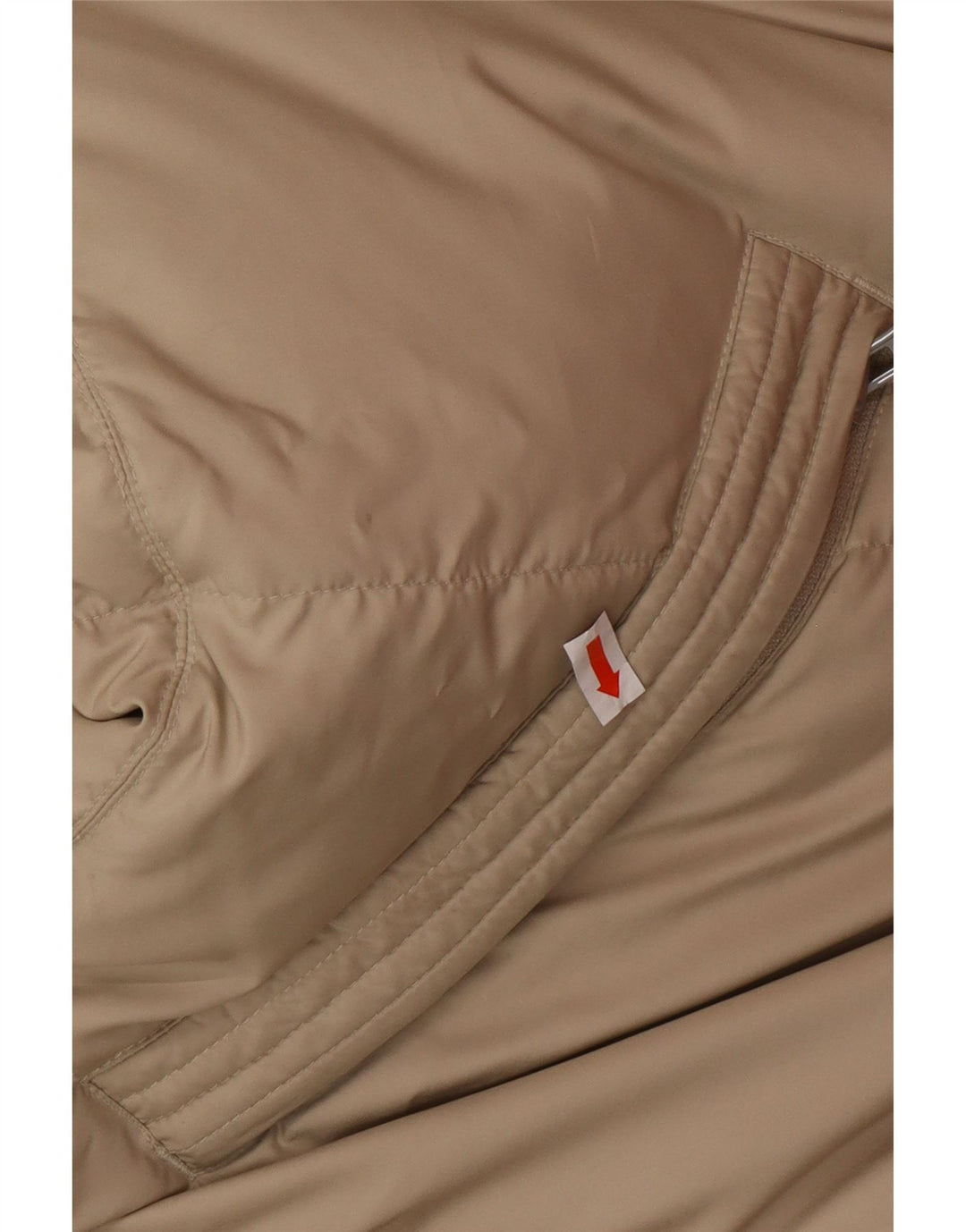 FILA Herre hættepolstret jakke UK 38 Medium Beige Polyester
