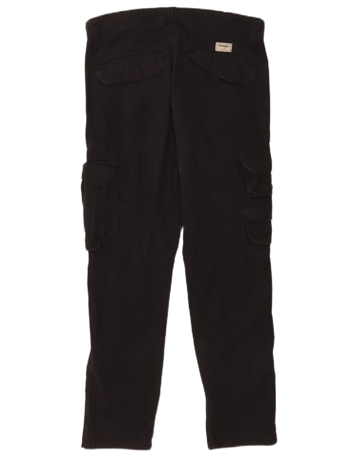 Wrangler Herre Regular Tapered Cargo Bukser W32 L30 Sort Bomuld
