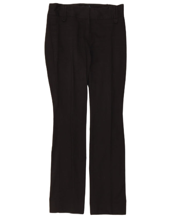 Zara Dame Bootcut Chino Bukser EU 36 XS W26 L31 Sort