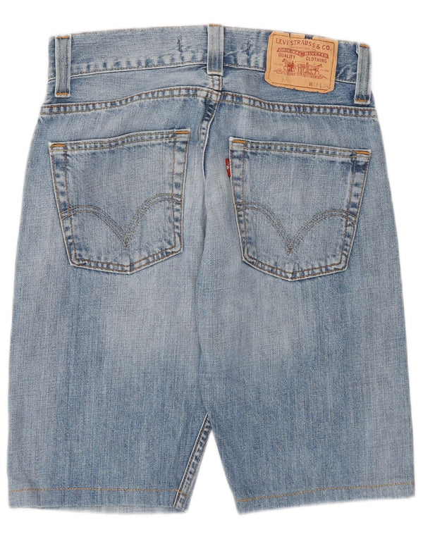 LEVI'S Womens 506 Standard Fit denimshorts W28 Medium Blue