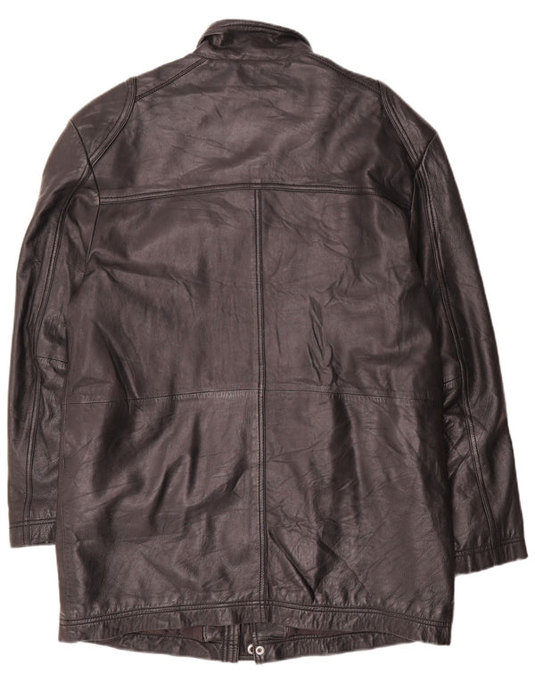 Herre læderfrakke UK 40 Large Black