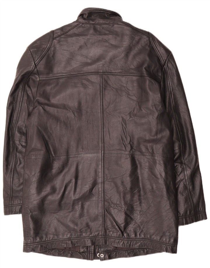 Herre læderfrakke UK 40 Large Black