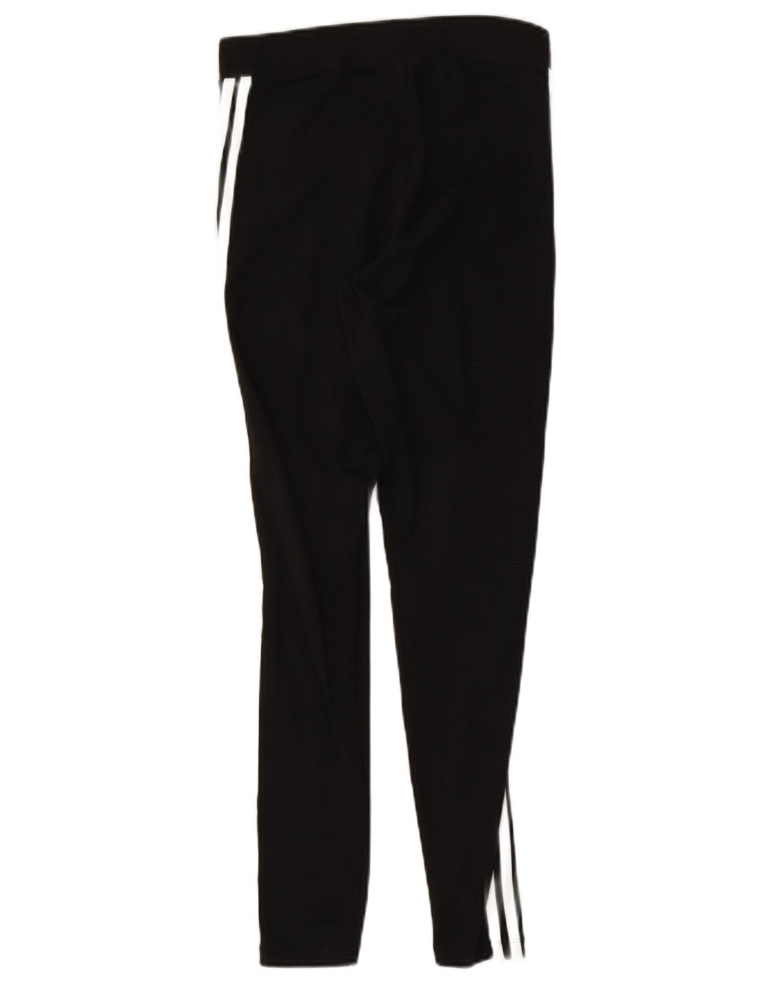 ADIDAS Womens Leggings UK 14 Large  Black Cotton