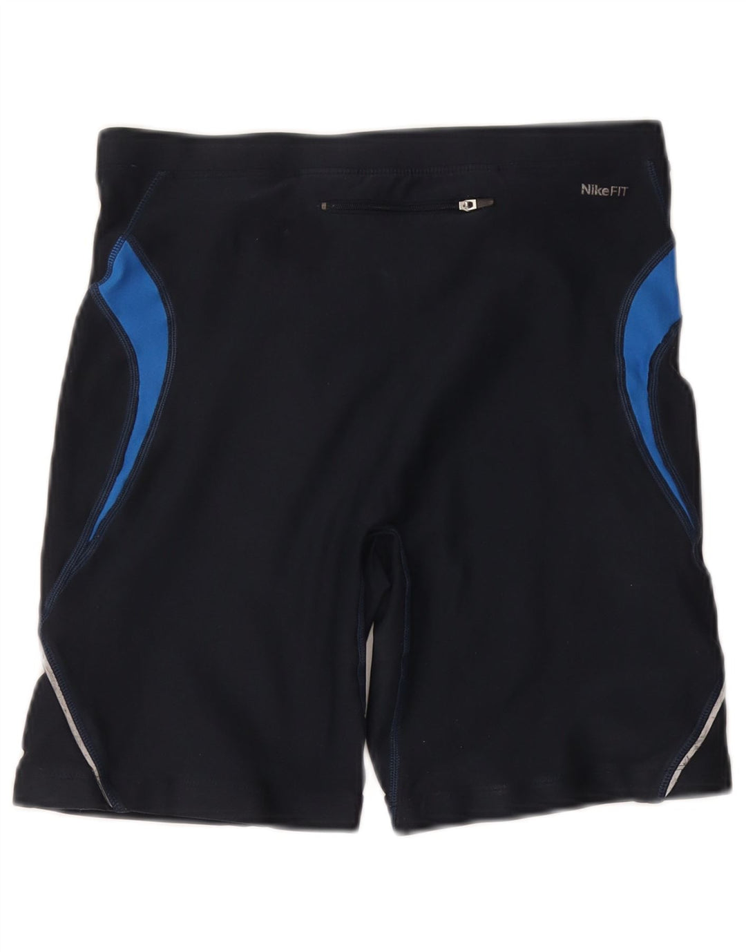 NIKE Herre Dri Fit sportsshorts XL marineblå Colourblock Polyester
