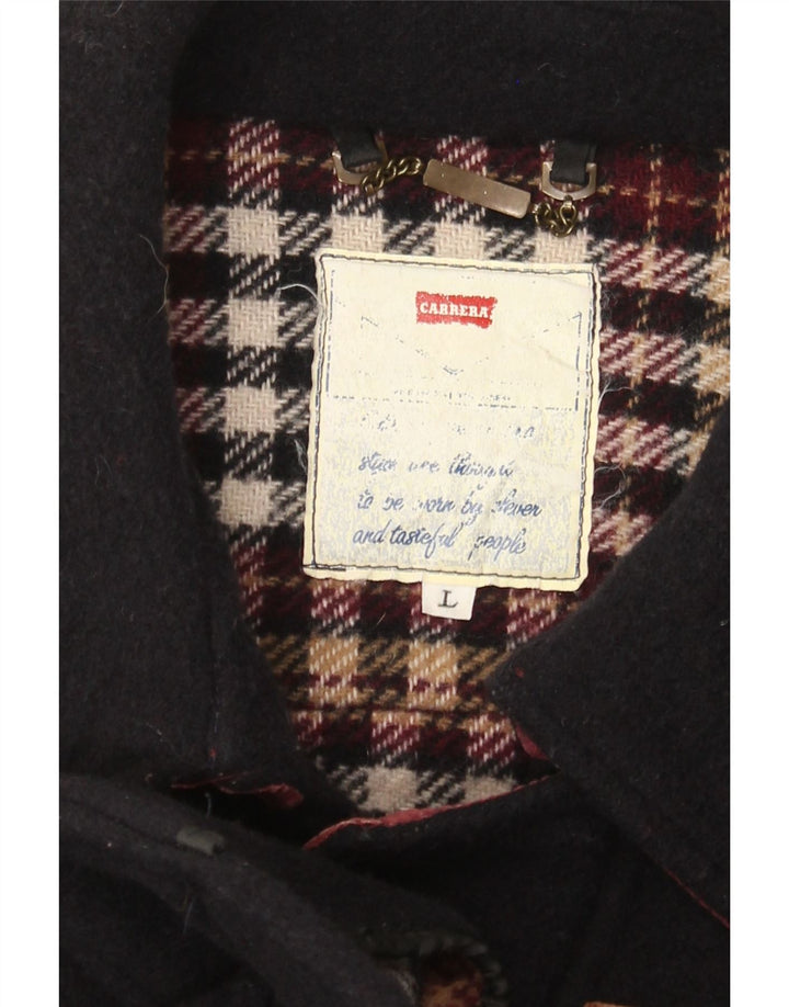 Carrera Herre Duffle Coat UK 40 Large Black