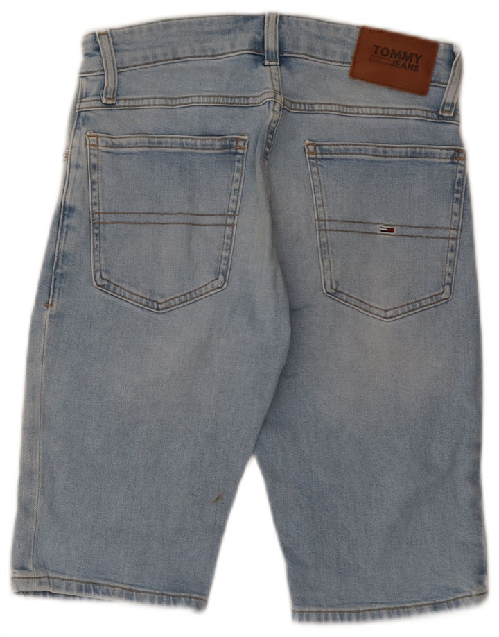 TOMMY HILFIGER denimshorts til kvinder W28 Mellemblå bomuld