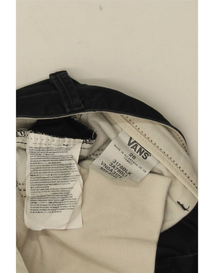 Vans Herre Chino Shorts W26 XS Sort Bomuld