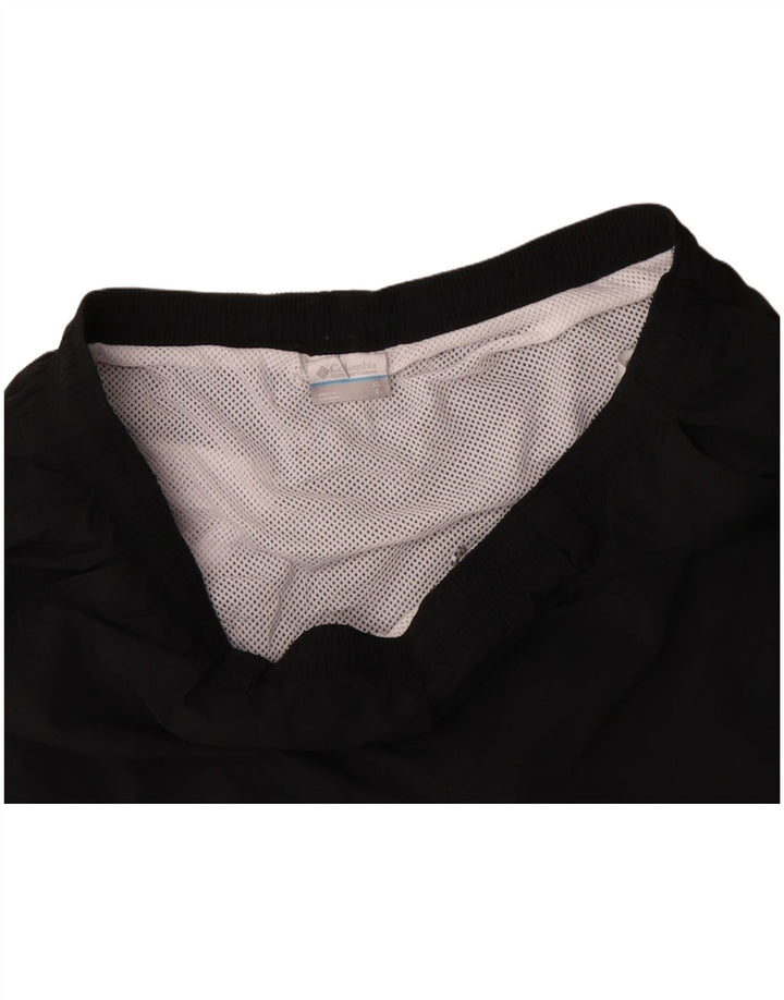 COLUMBIA Herre Omni-Shade grafiske sportsshorts XL sort polyester