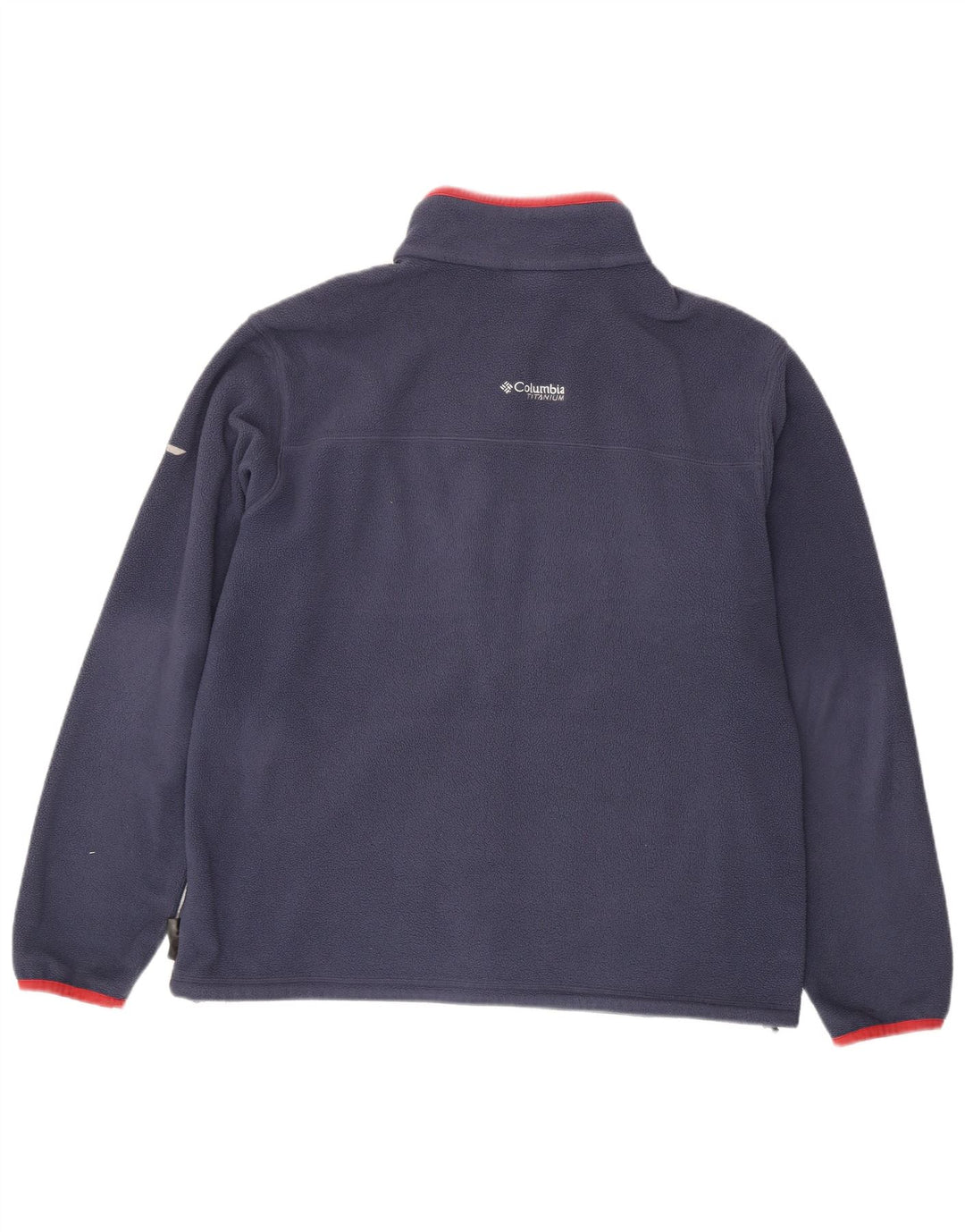 Columbia Herre Titanium Fleecejakke UK 42 XL Navy Blue Polyester