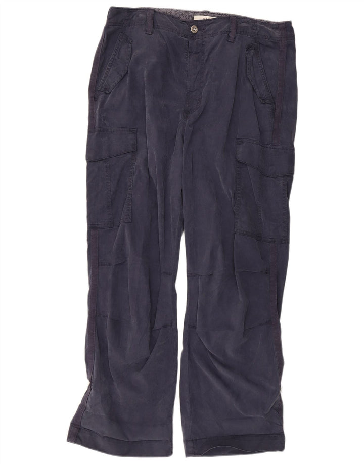 Marks & Spencer Cargo Bukser til kvinder US 16 Large W34 L27 Navy Blue