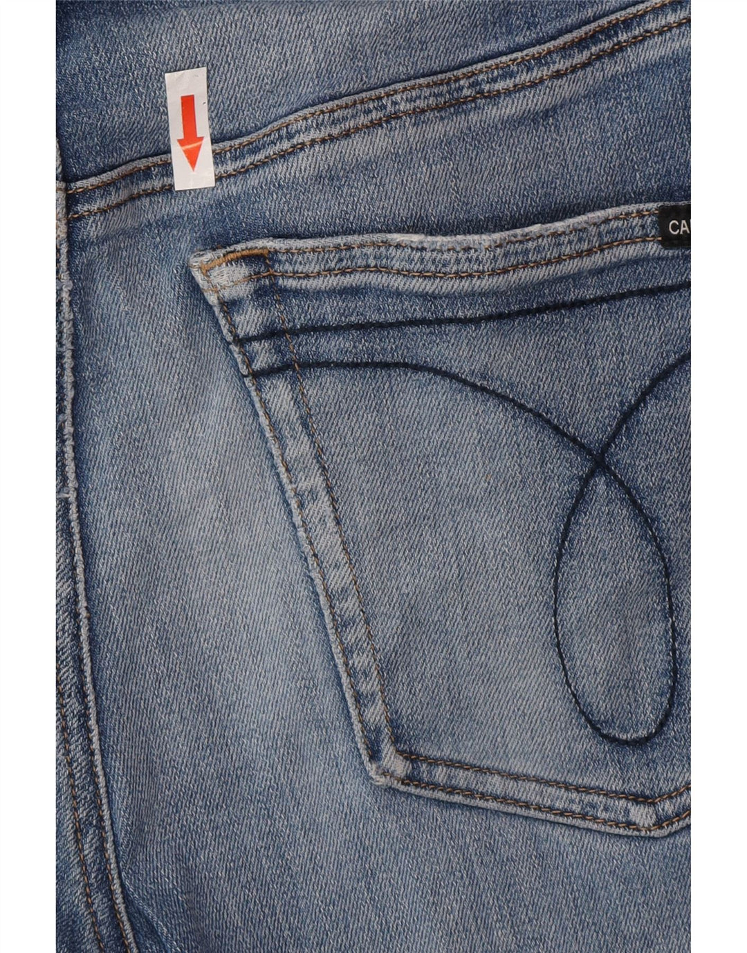Calvin Klein Herre Skinny Jeans W29 L32 Blå Bomuld