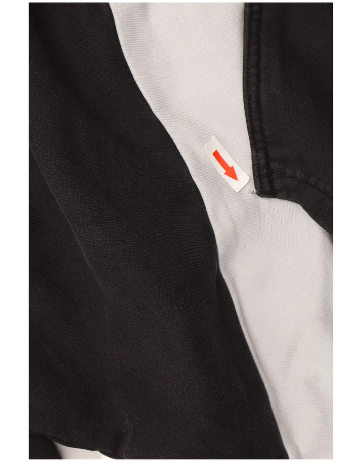 PUMA Hættetrøje til mænd Medium Sort Colourblock Bomuld