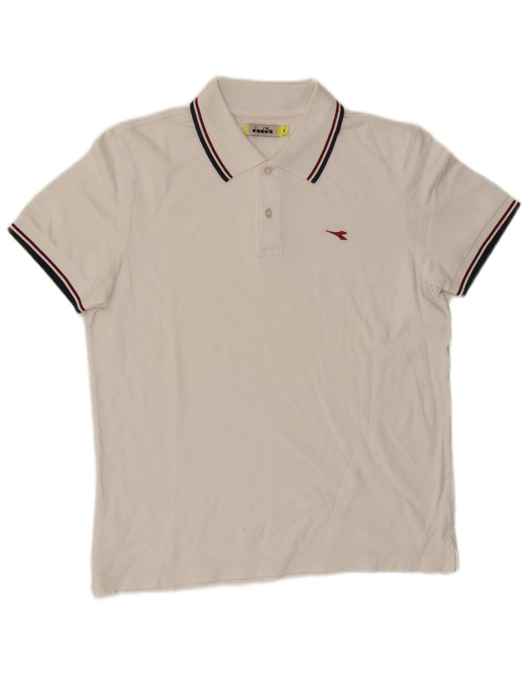 Diadora herre poloshirt lille hvid