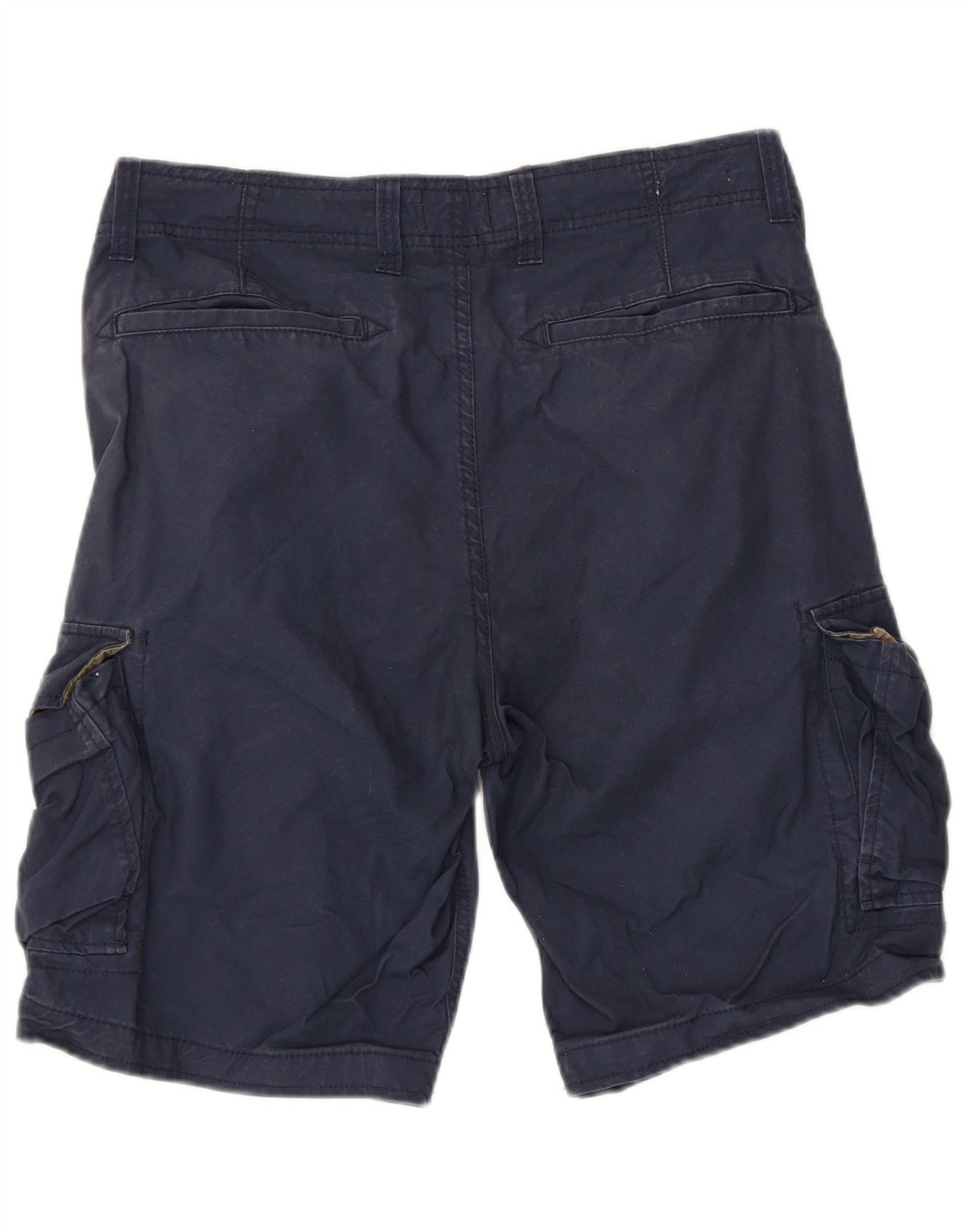 Jack & Jones Herre Comfort Fit Cargo Shorts Medium W34 Marineblå Bomuld