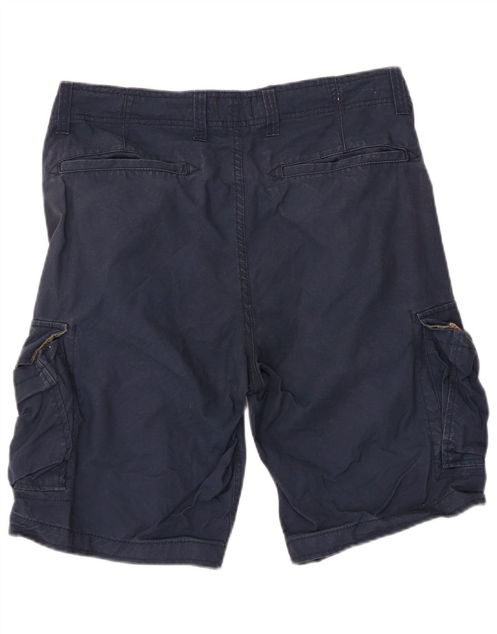 Jack & Jones Herre Comfort Fit Cargo Shorts Medium W34 Marineblå Bomuld