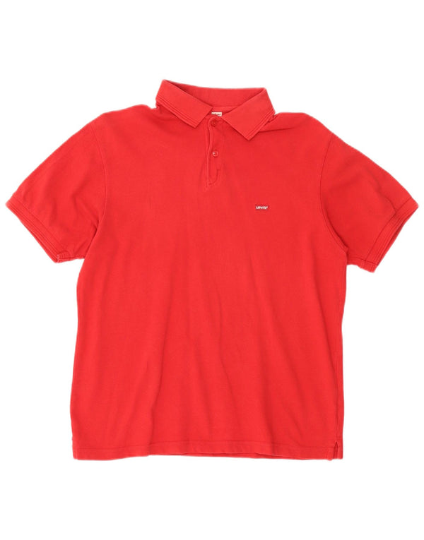 Levi's herre poloshirt Medium rød