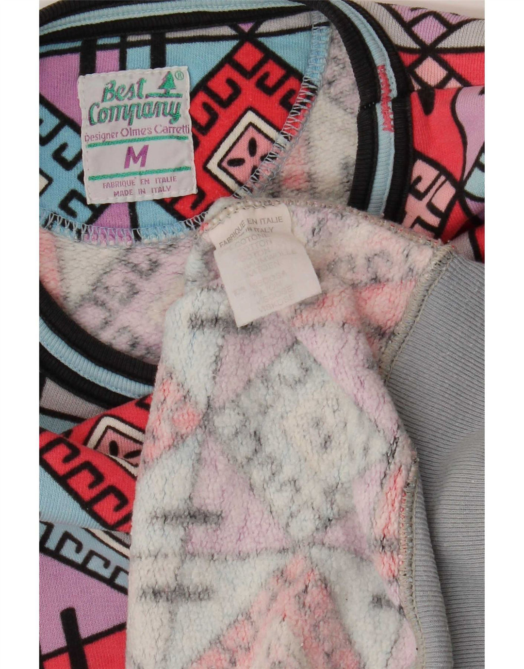 Best Company Dame Sweatshirt Jumper UK 14 Medium Multicolored