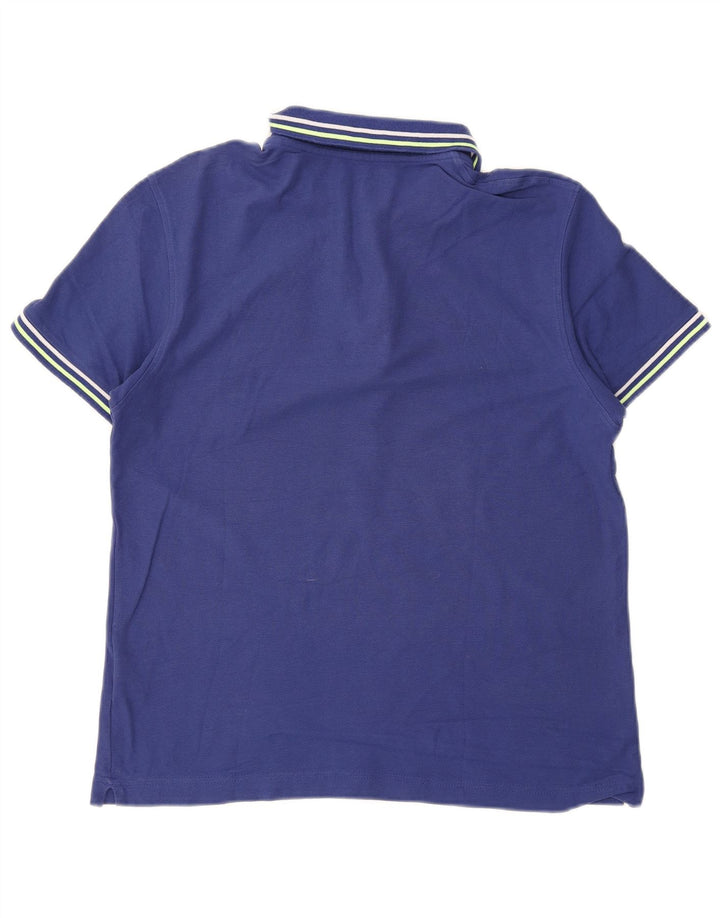 Lotto Herre Polo Shirt Medium Navy Blue Bomuld