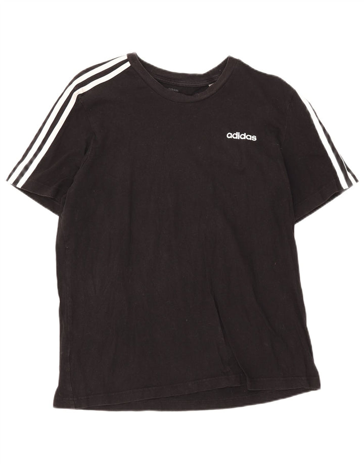 Adidas Herre T-Shirt Top Stor Sort