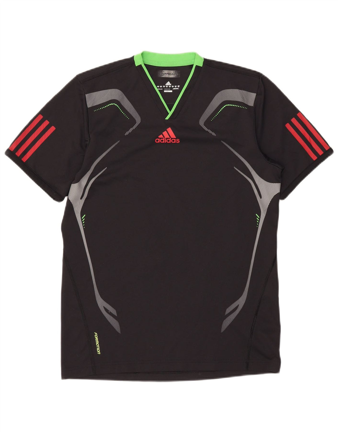 Adidas Herre Climacool T-Shirt Top Lille Sort Colourblock