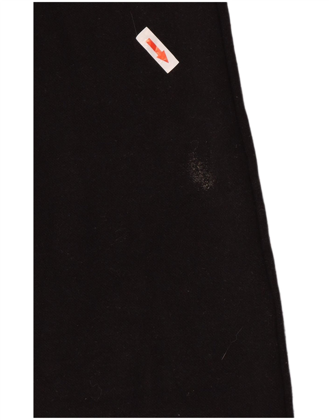 Zara Dame Højtalje Maxi Nederdel Medium W30 Sort Polyester