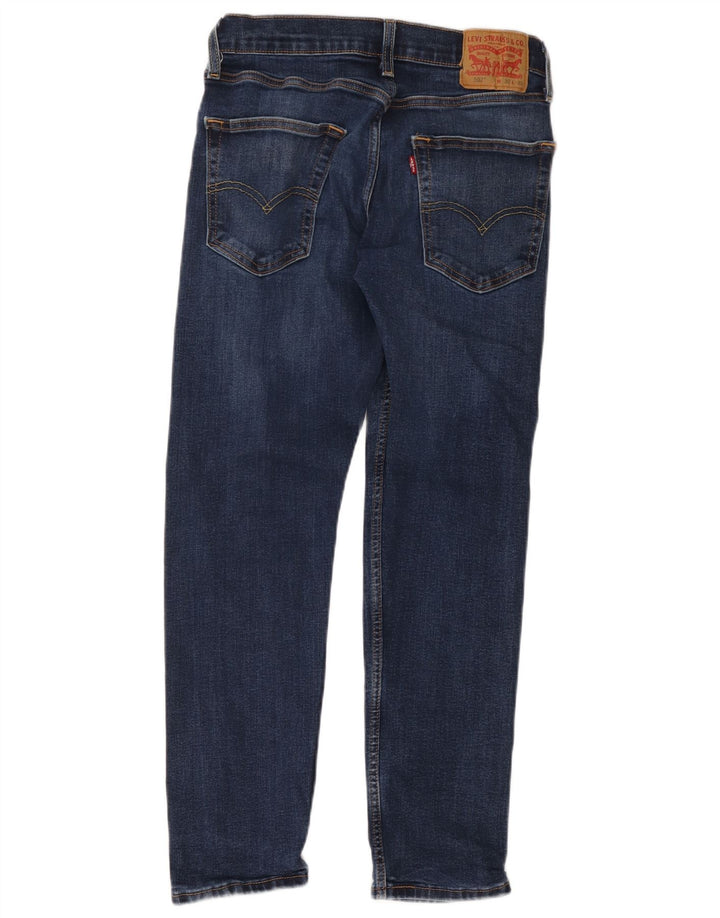 Levi's Herre 502 tilspidsede jeans W30 L30 blå bomuld