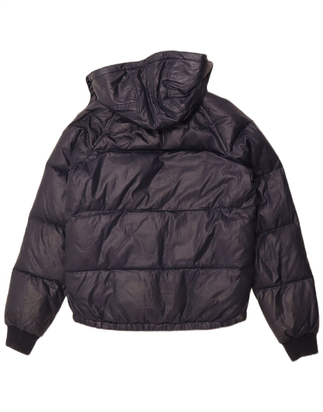 Sisley Herre hættepolstret jakke UK 36 Small Navy Blue