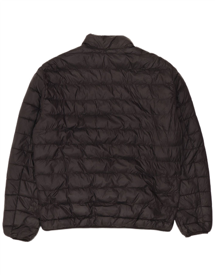 ZARA Polstret Herrejakke UK 44 2XL Sort Nylon
