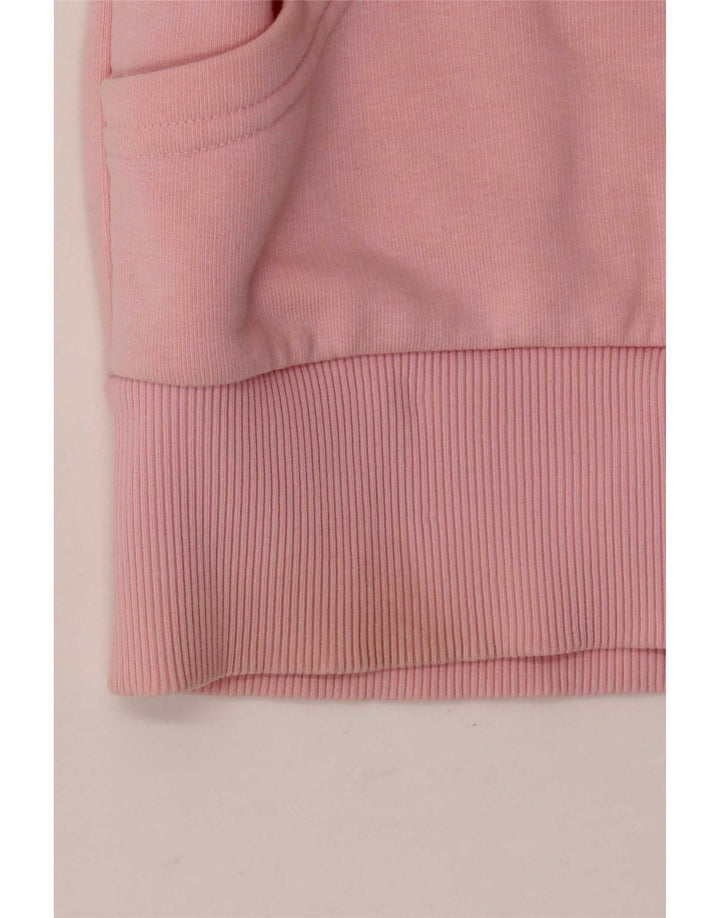 Puma Graphic Hoodie Jumper UK 12 Medium Pink