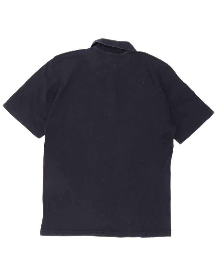 MC Kee's herre poloshirt IT 52 Stor marineblå bomuld