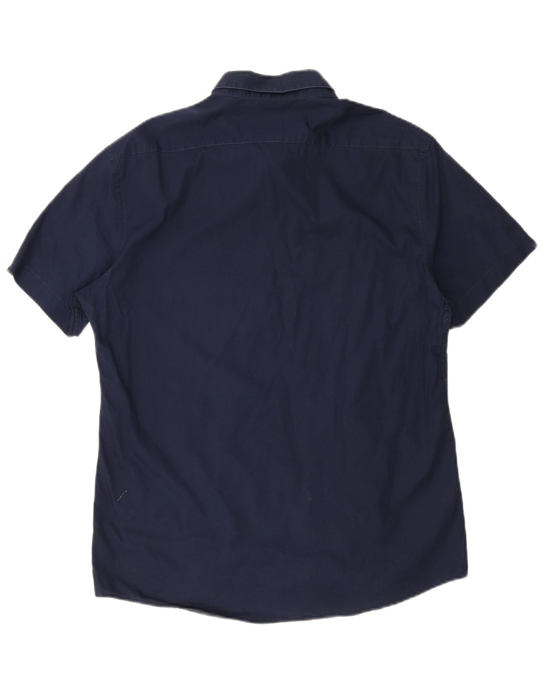 Jules Kortærmet Slim Fit Skjorte til mænd Størrelse 43/44 Large Navy Blue