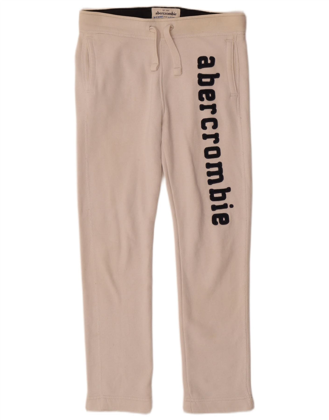 Abercrombie & Fitch Boys træningsbukser 13-14 år Medium hvid