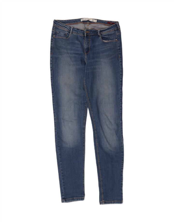 Zara Dame Skinny Jeans EU 40 Medium W30 L31 Blå