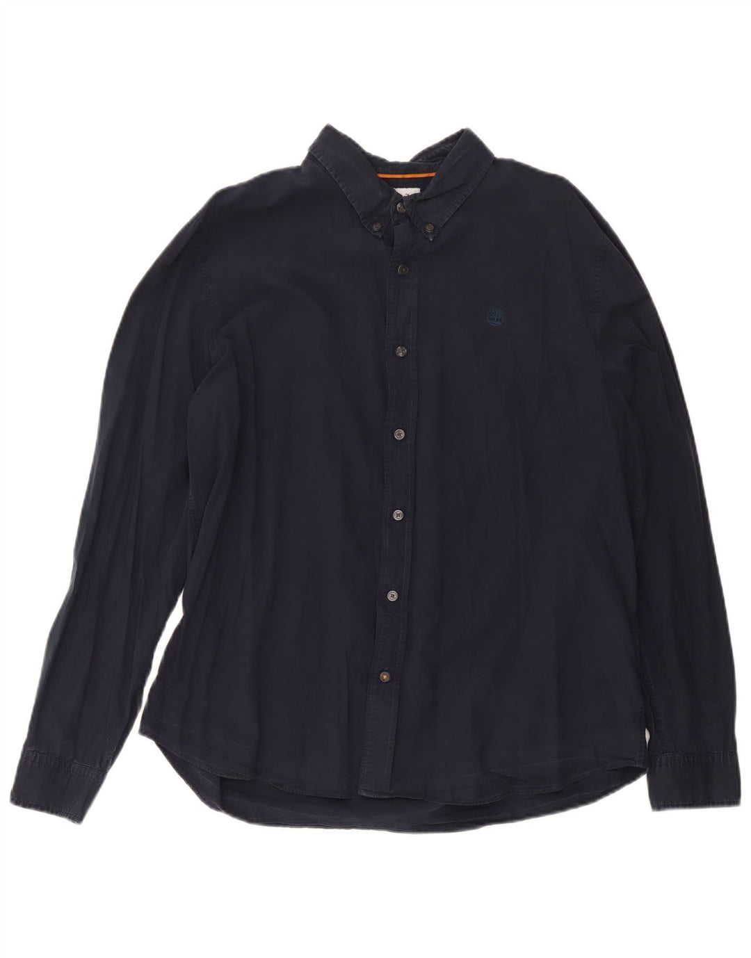 Timberland Herre Slim Fit skjorte XL marineblå bomuld