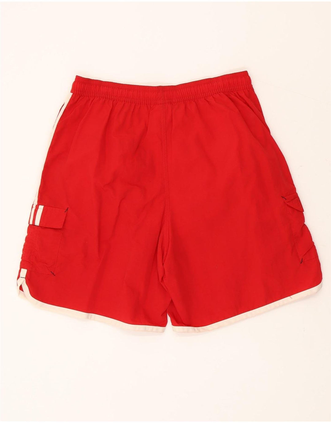 Adidas Sportshorts til mænd, store røde polyester