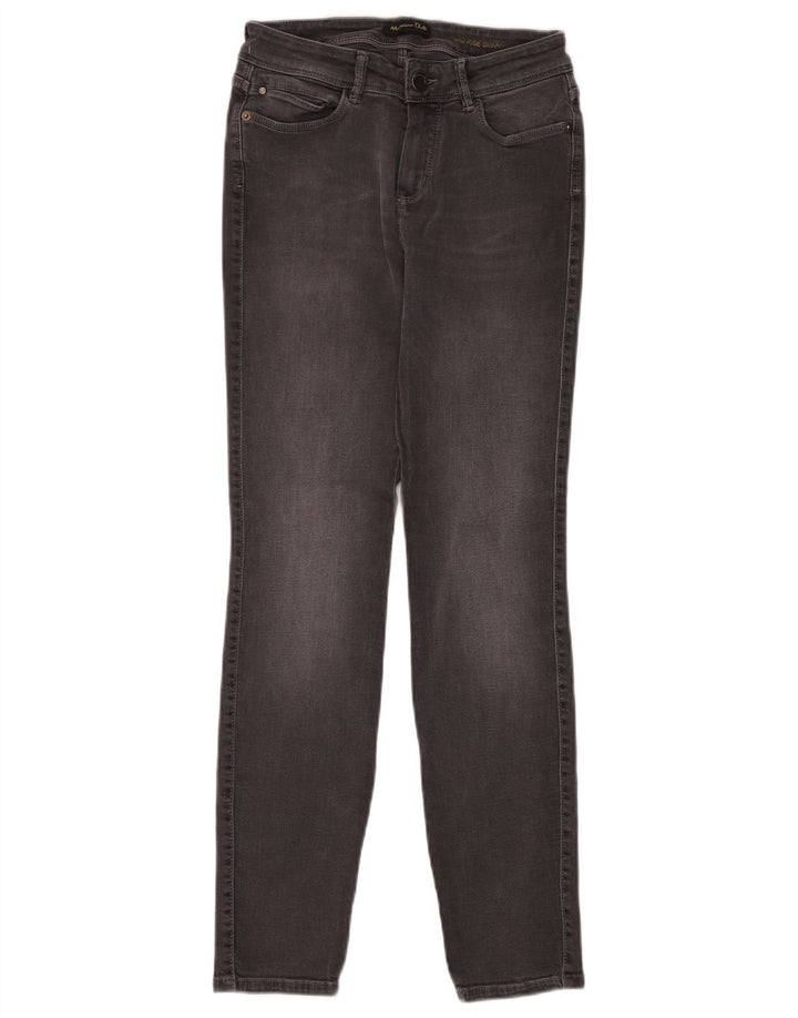 Massimo Dutti Dame Mid Rise Skinny Jeans W24 L30 Grå