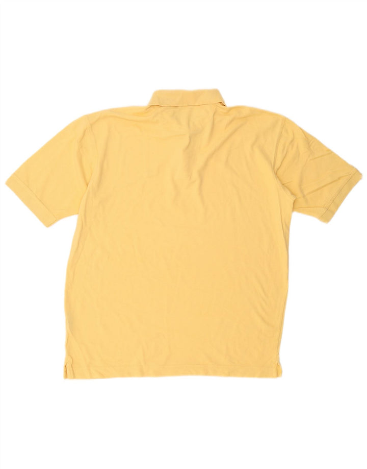 Dockers herre poloshirt Medium gul bomuld