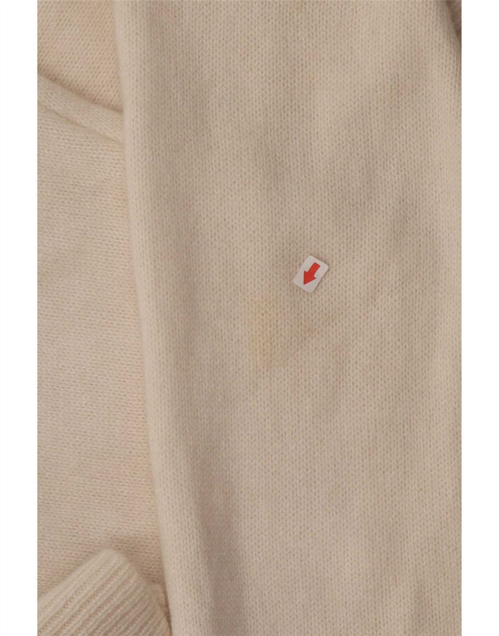 Kooples Dame Rullehals Jumper Sweater Størrelse 1 Small Off White