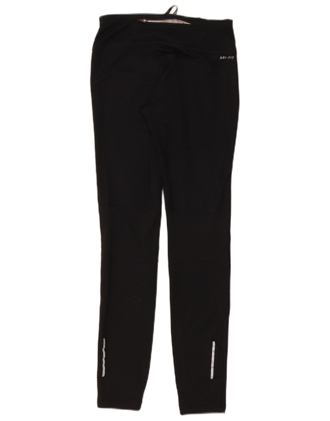 NIKE Dame Dri Fit Leggings UK 6 XS sort polyester