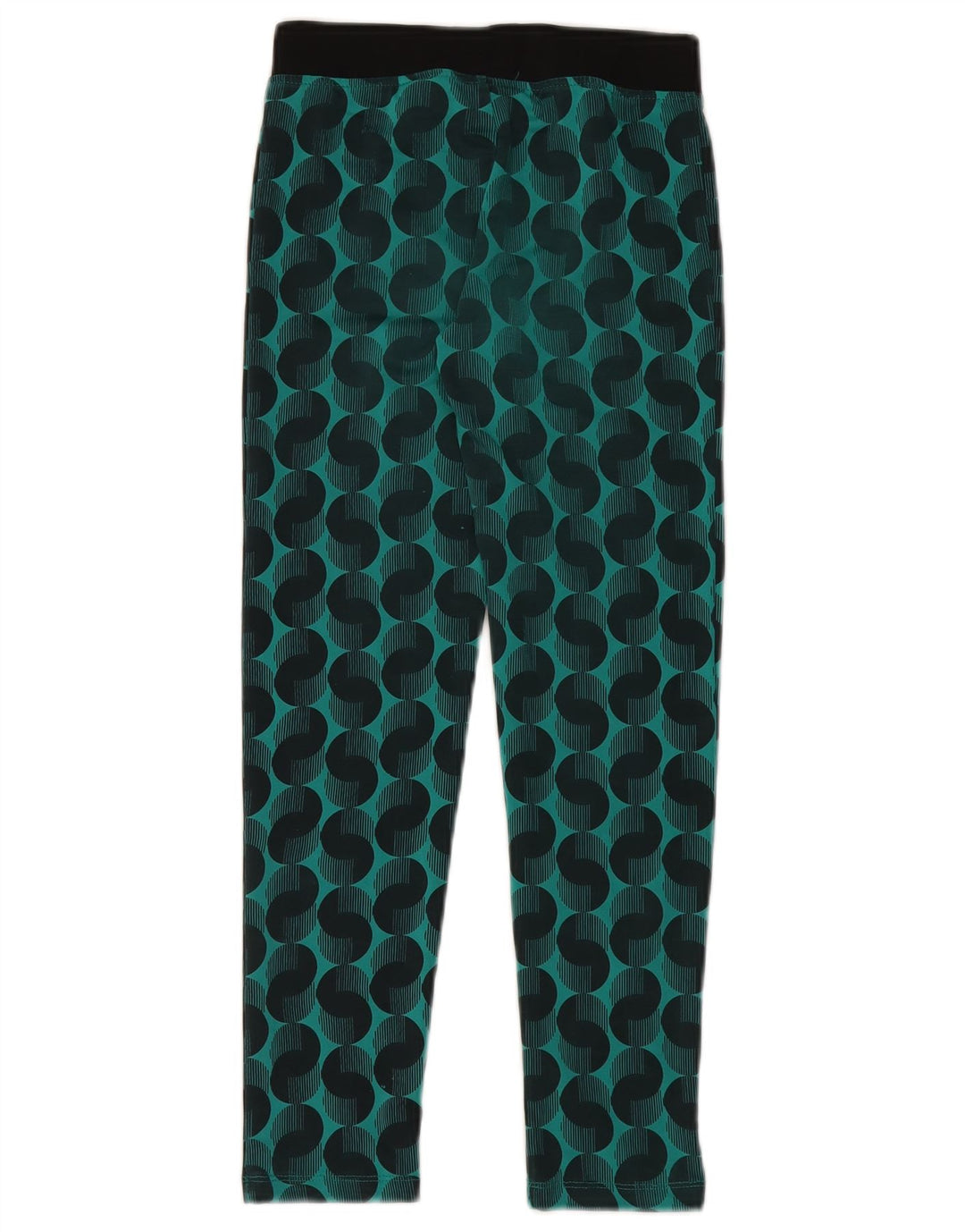 Puma Girls Leggings 9-10 år Medium Grøn Geometrisk Polyester