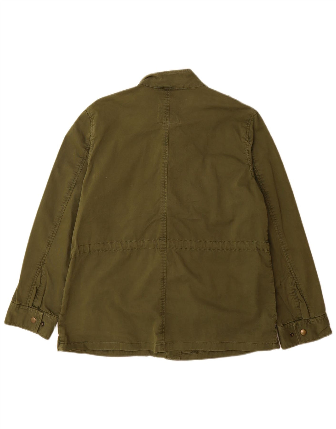 Gap Dame Oversized Military Jacket UK 10 Lille grøn bomuld