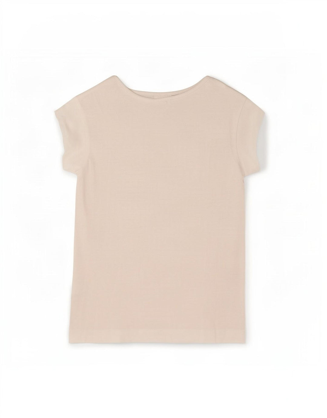 Zara T-Shirt Top UK 14 Medium White Colourblock Viscose