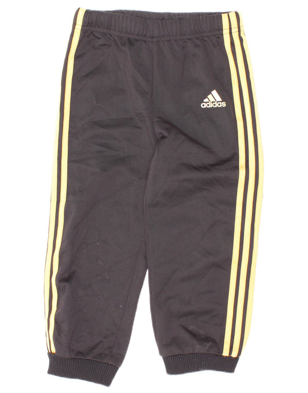 Adidas Baby Boys Joggers Tracksuit Bukser 18-24 Måneder Sort Polyester