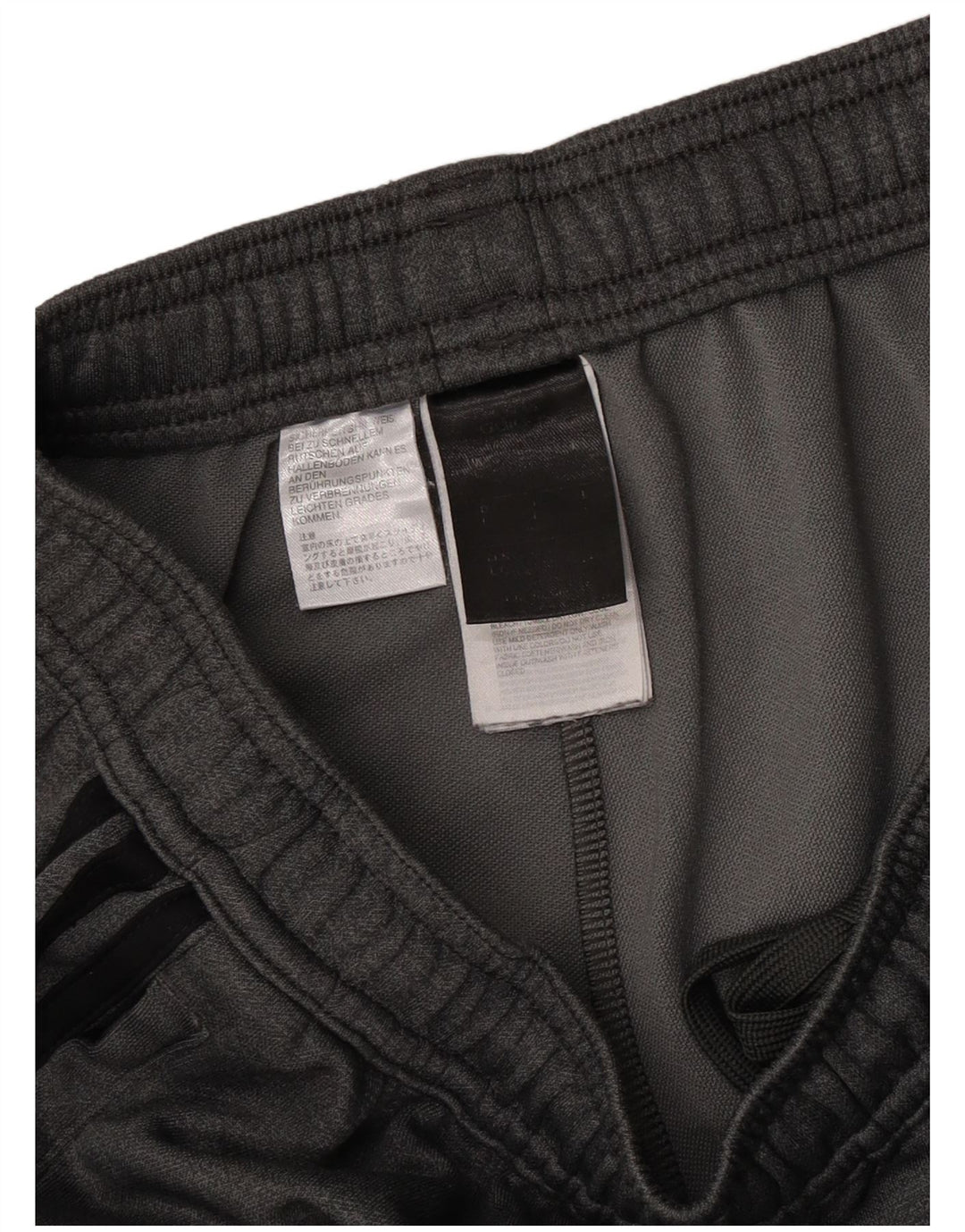 Adidas Træningsdragtsbukser til mænd Stor grå polyester